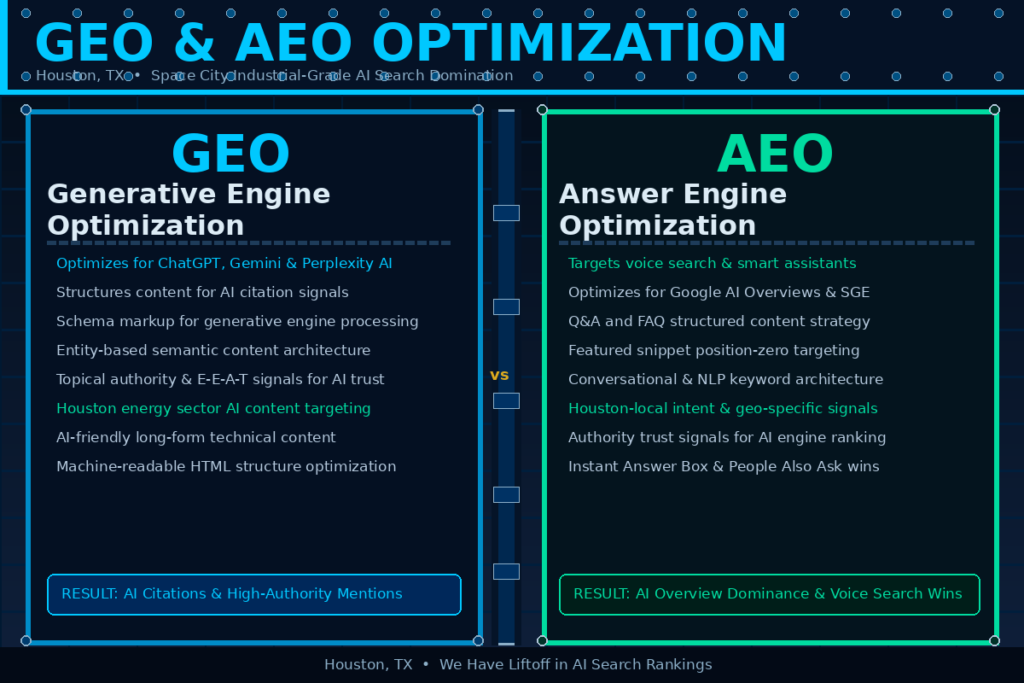 GEO Services Houston, AI SEO Agency Houston